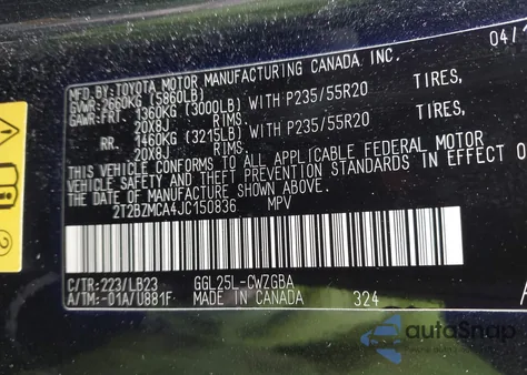 2018 Lexus Rx 350 z USA, uszkodzony, nr VIN 2T2BZMCA4JC150836